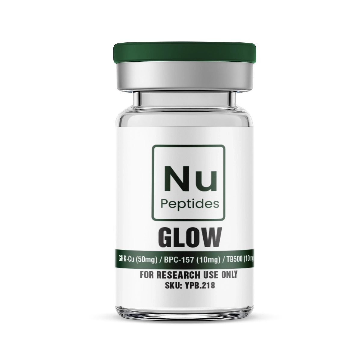 GLOW GHK-Cu (50mg) / BPC-157 (10mg) / TB500 (10mg)
